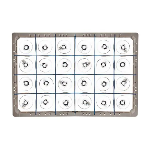 Geschirrkörbe für 87x90 mm Glas - 24 Fächer