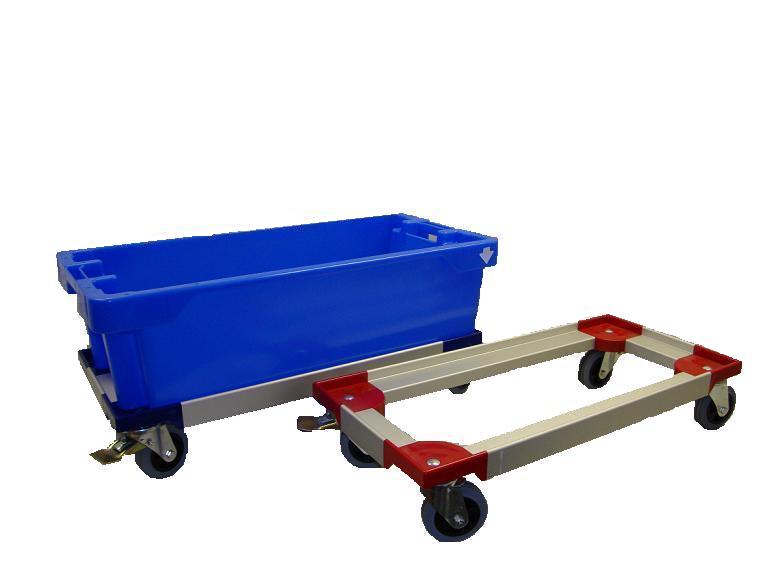 Trolleys und Rollen