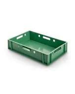 Fleischkiste E1 - 600x400x125 mm - Grün