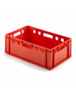 Fleischkiste E2 - 600x400x200 mm - Rot