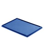 Deckel für Kunststoffbox Typ E - 600x400 mm - Blau