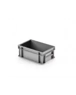 Kunststoffbox UNISTA S120 300x200x118 mm - hellgrau