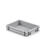 Kunststoffbox UNISTA 400x300x75 mm - hellgrau