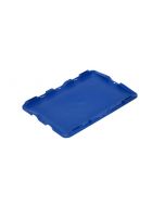 Deckel für Kunststoffbox S - 400x300 mm - lose - blau