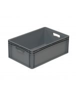 Kunststoffbox Basicline Eco 600x400x220 mm - Dunkelgrau