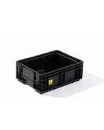 Kunststoffbox KLT ESD - 400x300x147 mm - schwarz