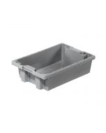 Kunststoffbox stapelbar 600x400x160 mm - grau