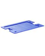 Deckel für stapelbare Wendebox - blau