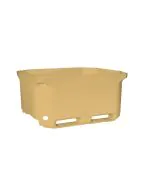 Isolierte Wanne 400 L - cremefarben - PUR