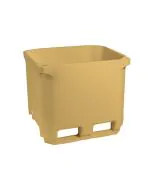 Isolierte Wanne 800 L - cremefarben - PUR