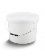 Kunststoffbehälter HOM16000/10- 15,9 L-m/Metall - weiß