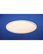 Ovaler Kunststoffdeckel Typ DOP3000 241x178 mm - Weiß