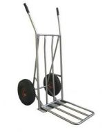 Sackkarre Edelstahl - 12" 420x1150 mm