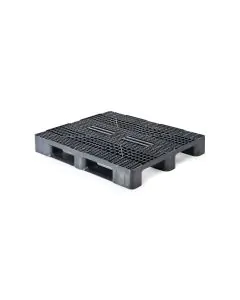 Kunststoffpalette Typ 1210HB3RR - 3 Zentren und Kanten