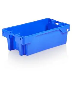 Angelkasten C stapelbar 800x450x270 mm 60L/40kg - blau