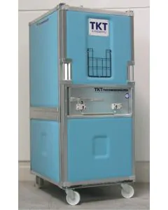 720 L Wärmeschrank auf Rädern - 955x735x1770 mm - blau