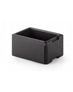 Thermobox EPP mit Deckel 370x270x167 mm - schwarz