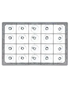 Geschirrkorb 600x400 mm - 155 mm - 4x5 Gläser