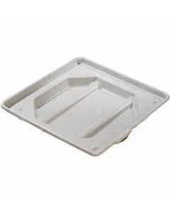 Tropfschale für Tisch 500x500 mm - grau