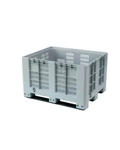Wanne perf. Europlast CTR mit 3 Trägern - grau