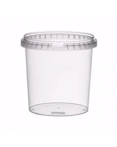 Kunststoffbehälter TP133 - 1180 ml - Ø133 mm - klar