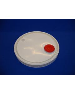 Kunststoffdeckel 993 - UNY-geprüft - Ø300 mm - Weiß