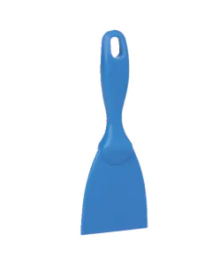 Kunststoff-Handschaber 75 mm - Blau