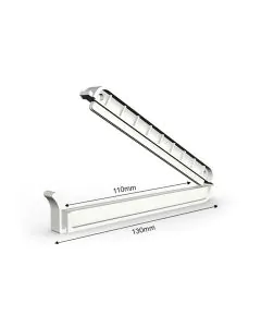 Beutelklemme 130/110 mm - weiß