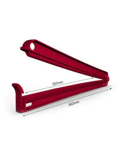 Sackklemme 362/320 mm - rot