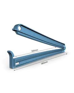 Sackklemme 362/320 mm - blau