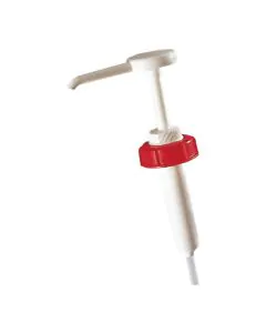 Dosierpumpe - 30 ml - Ø43mm - weiß/rot