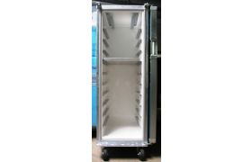 720 L Wärmeschrank auf Rädern - mit Einsatz - blau
