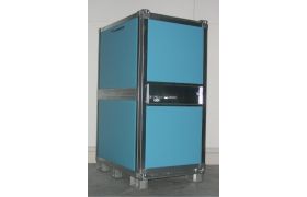 Wärmeschrank 1000 L auf Sockel - 1200x800x1830 mm - blau