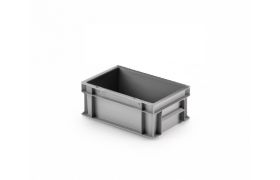 Kunststoffbox UNISTA S120 300x200x118 mm - hellgrau