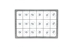 Geschirrkorb 600x400 mm - 215 mm - 3x6 Gläser