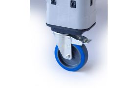 Räder für CT/HE Wanne - SX links m./Bremse