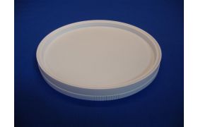 Kunststoffdeckel 529 mit Fingerschutz -Ø194 mm - Weiß