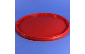 Kunststoffdeckel 1671 - Ø226 mm - Rot
