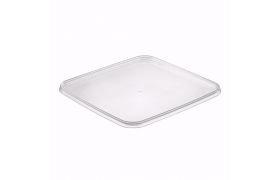 Kunststoffdeckel TPS192-D - klar - 192x192mm