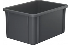 Kunststoffbox stapelbar 400x300x215 mm - Grau