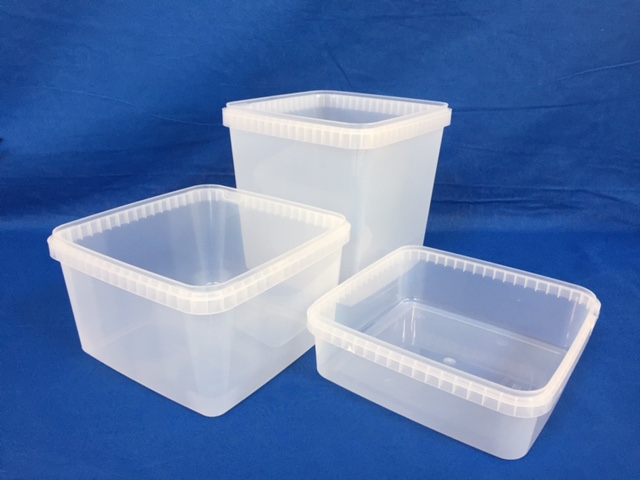Square tubs - freezer quality