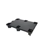 Plastic pallet -600UL 6 legs, with gutter - closed deck