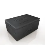 Thermobox expert 600x400x280 mm 39 l. black