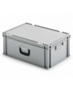 Suitcase case UNISTA 600x400x235mm (incl lid) - gray