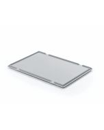 Lid UNISTA 600x400x10 mm - loose - gray
