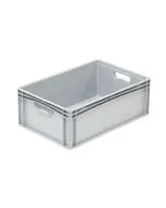 Plastic box Basicline 600x400x220 mm - Gray