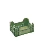 Plastic box Fruit & Vegetables 400x300x165mm perf. green