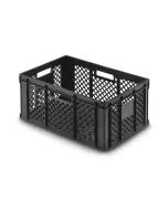 Freezer box 600x400x266 mm - impact resistant, Gray