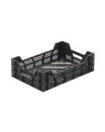 Gardener box perf. 600x400x170 mm - black