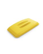 Lid for Plastic Container 60L 501x272x57.5 mm - yellow